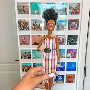 BLACK BARBIE WITH VITILIGO KIDS COLLECTION TOY